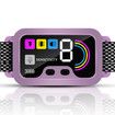Dog Bark Collar, Rechargeable Smart Barking Collar, Anti Barking Training Collar for Small Medium Large Dogs, Purple