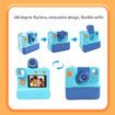 1080P Instant Print Camera for Kids,HD Digital Video Cameras with 3 Print Paper & 32G Card Gifts for Girls Boys Age 3-12 (Pink)