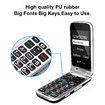 4G Volte Senior Cellphone Dual Screen Flip Phones one click SOS Big Button Pocket Senior Mobile Phone HD Screen Flashlight Loud Sound 5900mAh
