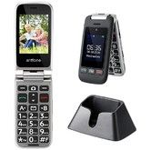 4G Volte Senior Cellphone Dual Screen Flip Phones one click SOS  Big Button   Pocket Senior Mobile Phone HD Screen Flashlight Loud Sound 5900mAh