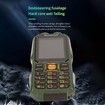 Senior Cellphone Charging Line 2.6in Ultra thin High Volume Mobile Phone with Good Sound Quality Speed Dialing Calling. 16800mAh (Green)