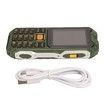 Senior Cellphone Charging Line 2.6in Ultra thin High Volume Mobile Phone with Good Sound Quality Speed Dialing Calling. 16800mAh (Green)