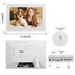 WiFi Digital Photo Frame 10.1 Inch Smart Touchscreen Auto-Rotate HD IPS Display Family Picture Wall Mount