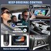 2 in 1 Wireless Carplay Adapter for Android Auto Adapter, Convert Wired CarPlay to Wireless CarPlay, Quick Auto Reconnect, Type-C/USB, Plug & Play