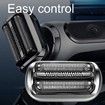 Shaver Head 73S S7 Replacement Accessories 2PCS Braun Series7 Compatible 7020s 7025s 7085cc 7027cs 7071cc 7075cc Razor Grooming Tool