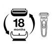 Shaver Head 73S S7 Replacement Accessories 2PCS Braun Series7 Compatible 7020s 7025s 7085cc 7027cs 7071cc 7075cc Razor Grooming Tool