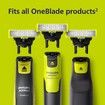 Replacement OneBlade 360 Blades Philips Norelco Electric Shaver Trimmer 2Pcs QP440/80 Precision Grooming Face Body for Men