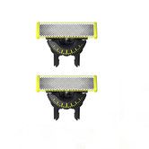 Replacement OneBlade 360 Blades Philips Norelco Electric Shaver Trimmer 2Pcs QP440/80 Precision Grooming Face Body for Men