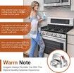 5Pcs DG6400473A Top Burner Control Dial Knob Range Oven Replacement Compatible with Samsung Range Oven Gas Stove Knob NX58F5700WS NX58H5600SS NX58H5650WS NX58J7750SS NX58M6850SS, 5pcs