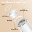 Electric Heating with Adjustable Temperature Control, Smart Milk Warmer Portable Multi-Functional Wireless Milk Warmer for Travel and Outdoor (Not Including Bottles)