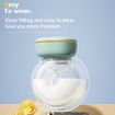 Hands-Free Breast Pump, 9 Levels, 3 Modes, Electric Breast Pump with 1500mAh Battery, Leak-Proof Design, Low Noise, Portable Electric Pump Smart Display