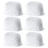 6 Pack of Replacement Breville Water Filter for Breville BWF100 BES870 BES810 BES990 BES980 BES920 BES900XL BES870XL BES860XL BES840XL BKC600XL (Activated Charcoal)