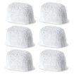 6 Pack of Replacement Breville Water Filter for Breville BWF100 BES870 BES810 BES990 BES980 BES920 BES900XL BES870XL BES860XL BES840XL BKC600XL (Activated Charcoal)