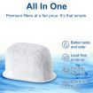 6 Pack of Replacement Breville Water Filter for Breville BWF100 BES870 BES810 BES990 BES980 BES920 BES900XL BES870XL BES860XL BES840XL BKC600XL (Activated Charcoal)