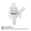 Upgraded RV Water Valve Replacement Kit for Pedal, Flush Toilets, Compatible with Sealand Dometic 300, 301, 310, 311, 320, 321 ,385311641, Hardware Included