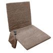 Portable Heated Seat Cushion,USB Heated Foldable Camping Chair Pad,3 Mode Adjustable Heated Stadium Seat Cushion for Outdoor,Camping,Fishing Color Khaki