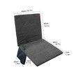 Portable Heated Seat Cushion,USB Heated Foldable Camping Chair Pad,3 Mode Adjustable Heated Stadium Seat Cushion for Outdoor,Camping,Fishing Color Grey