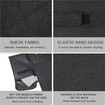 Portable Heated Seat Cushion,USB Heated Foldable Camping Chair Pad,3 Mode Adjustable Heated Stadium Seat Cushion for Outdoor,Camping,Fishing Color Black