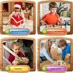 Montessori Busy Board for Kids, Educational Wooden Toy with Lights, Switches and Buttons, Sensory Board, Preschool Motor Skills Learning Activities