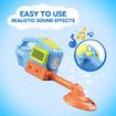 Bubble Gun Machine Electric Lawn Mower Blower Toddler Toy Automatic Outdoor Garden Kids Play Game with Solution Sound Light