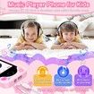 Kids Smart Phone Toy with Touchscreen Dual Camera Music Learning Educational Christmas Birthday Gifts Age 3+ Pink