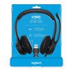 Logitech H390 USB Headset with Microphone Comfortable Noise Cancelling Office Call Centre Laptop Webinar Use