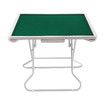 Mahjong Poker Game Table Portable Folding MaJiang Card Board Blackjack Domino Gaming Desk Lightweight for Camping Picnic Green