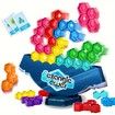 Hexagonal Diamond Balance Tower Puzzle Game For Kids, Desktop Toy With Cube Jigsaw, Parent-Child Interactive Logic Thinking Training Toy For Boys & Girls , Random Parts Color