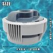 P05345 P03821 Chemical Pool Chlorine Dispenser Replacement for Coleman Saluspa Lay Z Spa Chemical Dispenser