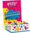 Piles Card Game Family Entertainment Travel Party Fun for Kids Ages 8+ Quick Memory Challenge Competitive Play