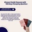 Life Story Interview Kit 150 Cards with Curated Questions for Family Game Night Fun Memory Tales Keepsake