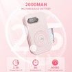 45000RPM Nail Drill Machine Electric Portable Nail File Rechargeable Nail Sander for Gel Nails Polishing for Home Manicure Salon, Pink