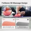 Vibrating Foam Roller,5-Speed Back Roller Foam,Massage Roller for Muscles, Back, Muscle Massage, Exercise (Orange)