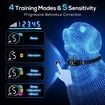 Dog Bark Collar for Large Medium Small Dogs, Rechargeable Training Collar with Beep Vibration Shock Collar with 5 Adjustable Sensitivity, Anti Barking Device