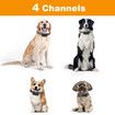 2 Receivers 1800m Remote Range Dog Training Collar Rechargeable Type-C Power 9 Vibration Levels 30 Shock Levels Waterproof up to 4 dogs Long Standby