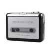 Portable Tape Player Captures MP3 Audio Music Via USB Compatible with Laptops and Personal Computers Converts Cassettes