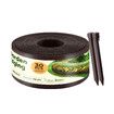 Garden Bed Edging 30mx15cm Lawn Border Landscape Flower Fence Plant Grass Path Driveway DIY Flexible Plastic Barrier Roll Kit