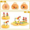 Electric Drill Toy Set for Kids Montessori Learning Pretend Play Screw Toolbox Educational DIY Tool Kit Gift