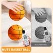 Size 7 (29.5") Silent Basketball High-Density Soft Foam and Low Noise Indoor Training Ball Easy Grip Highly Elastic Practice Ball