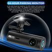 4K Dash Cam for Cars Front and Rear View Camera for Vehicle GPS WIFI Car Dvr Video Recorder 24H Parking Monitor Car Assecories