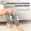 Electric Leg Massager Wireless Rechargeable Air Compression Leg Calf Massage for Relax Leg Muscles 360 Degree Air Pressure