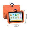 Learning Tablet 7 Inch Kids 8GB Toddler Android WiFi YouTube Safety Eye Protection Screen Protective Case Educational Fun Device Orange