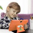 Learning Tablet 7 Inch Kids 8GB Toddler Android WiFi YouTube Safety Eye Protection Screen Protective Case Educational Fun Device Orange