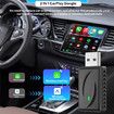 Wireless Carplay Adapter for Android Auto,Wireless Car Ai Box,2in1 Wireless Dongle Adapter,Plug & Play,Carplay Adapter for OEM CarPlay