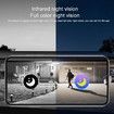 Solar Security Camera Outdoor Wireless 10800mAh Night Vision PIR Motion Detection Home Surveillance WiFi Use