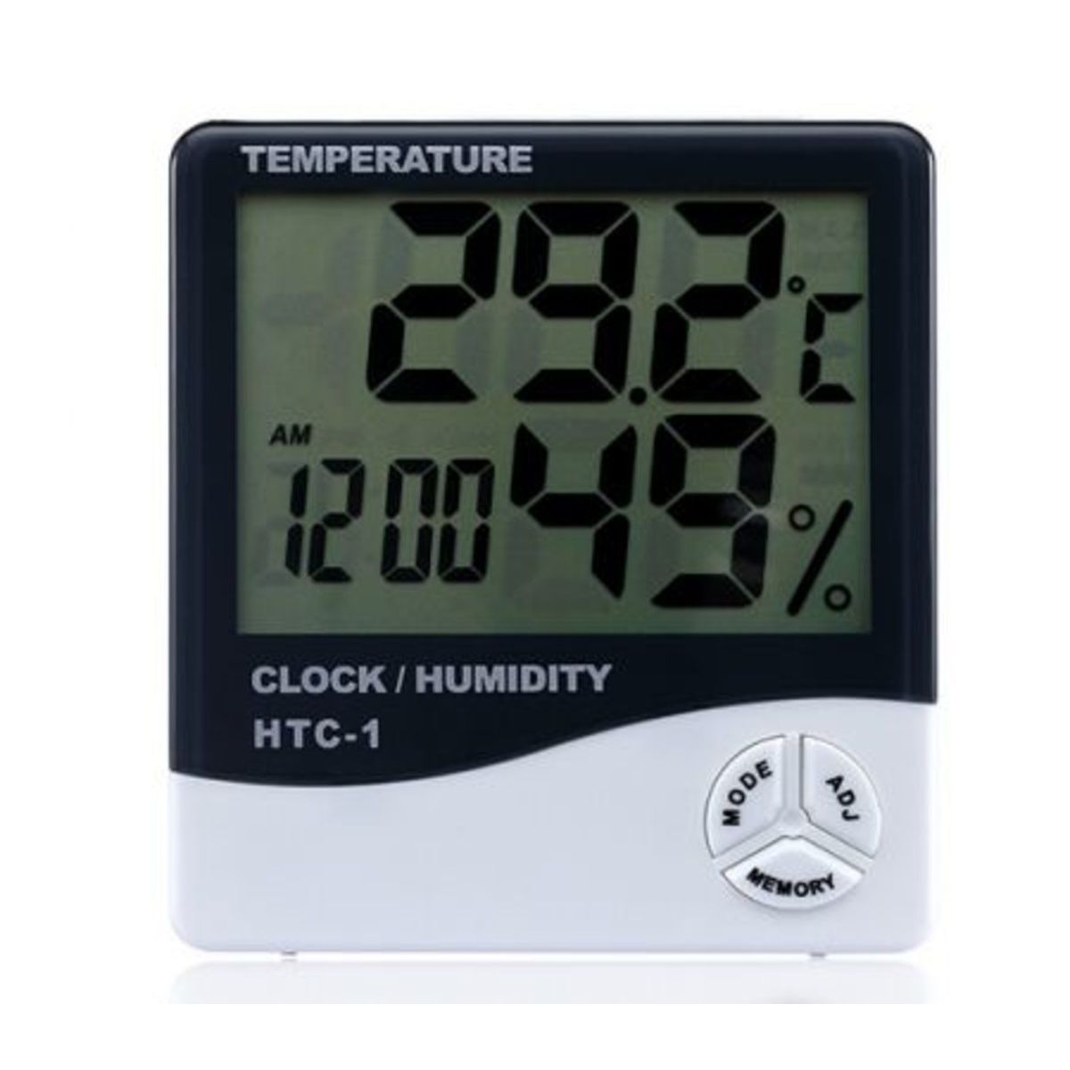 High-Accuracy Lcd Digital Thermometer Hygrometer Electronic Clock