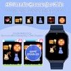 Smart Watch for Kids Ages 8-12, Smart Watch with 26 Games, Educational Toys, HD Camera, Video, Music Alarm, Audio Books, Learning Card, Flashlight (Blue)