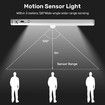 3 Pack Motion Activated RV Step Lights,10 LED Battery Operated Motorhome Motion Sensor Light Strip,Magnetic Night Light Bar for Motorhome Travel,Trailers,Camper (White Light)