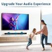 Soundbar Mount Shelf for Samsung, Sony, LG, Vizio, Bose, Onn and More Soundbar wall Mount Bracket, Sound Bar Mounts Under TV Mounting Bracket