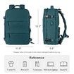 Travel Backpack with Shoe Compartment for Women Men Waterproof Sports Luggage Computer Backpack Casual Daypack(Peacock Blue)